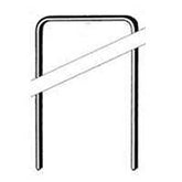 ProFIT 940042 Felt Staple, 3/8 in W Crown, 3/8 in L Leg, 21 Gauge, Electro-Galvanized